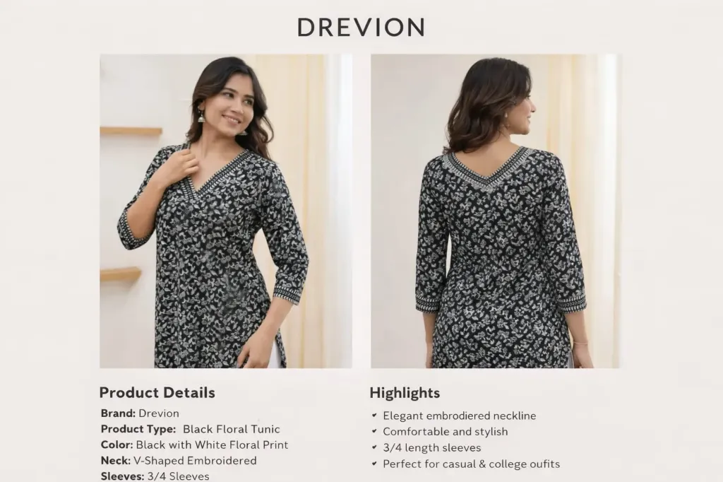 Short Kurti For Women & Girl's (S)
