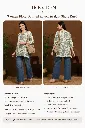 Women Floral Printed Rayon Straight Short Kurti