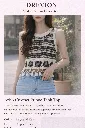 Designer Look Crochet Knit Crop Top