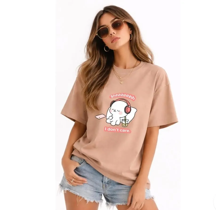 Don't kcare Peach t-shirt (S)