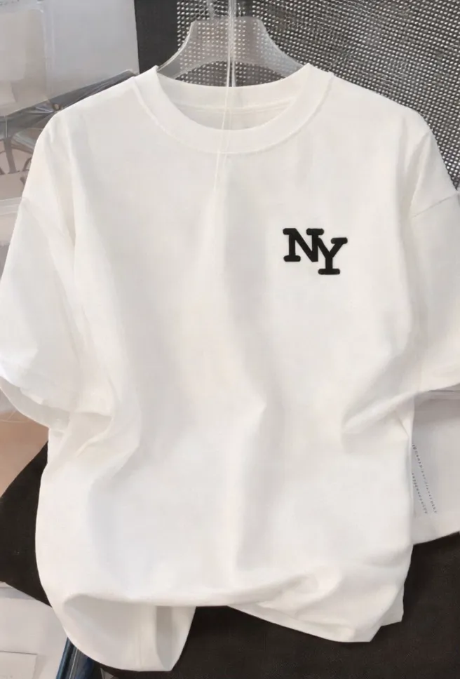 Women's Oversized T-Shirt (Single, White)