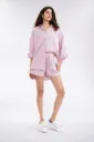 Summer Chic: Pink Striped Co-Ord Se