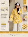 Yellow cotton short kurti