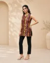 Women’s Trendy multicolor  Short Kurti