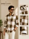 Regular fit Shirt || Casual Shirt for Men's || Brown Shirt